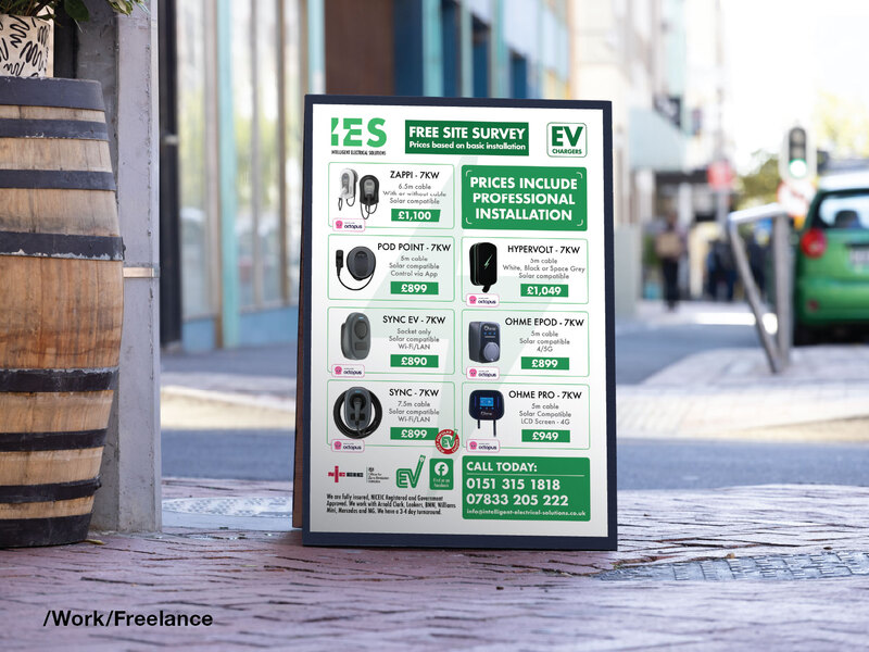 IES - Domestic electric car charging points - flier